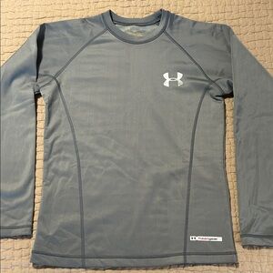 UNDER ARMOUR Heat Gear Fleece Lined Athletic Shirt